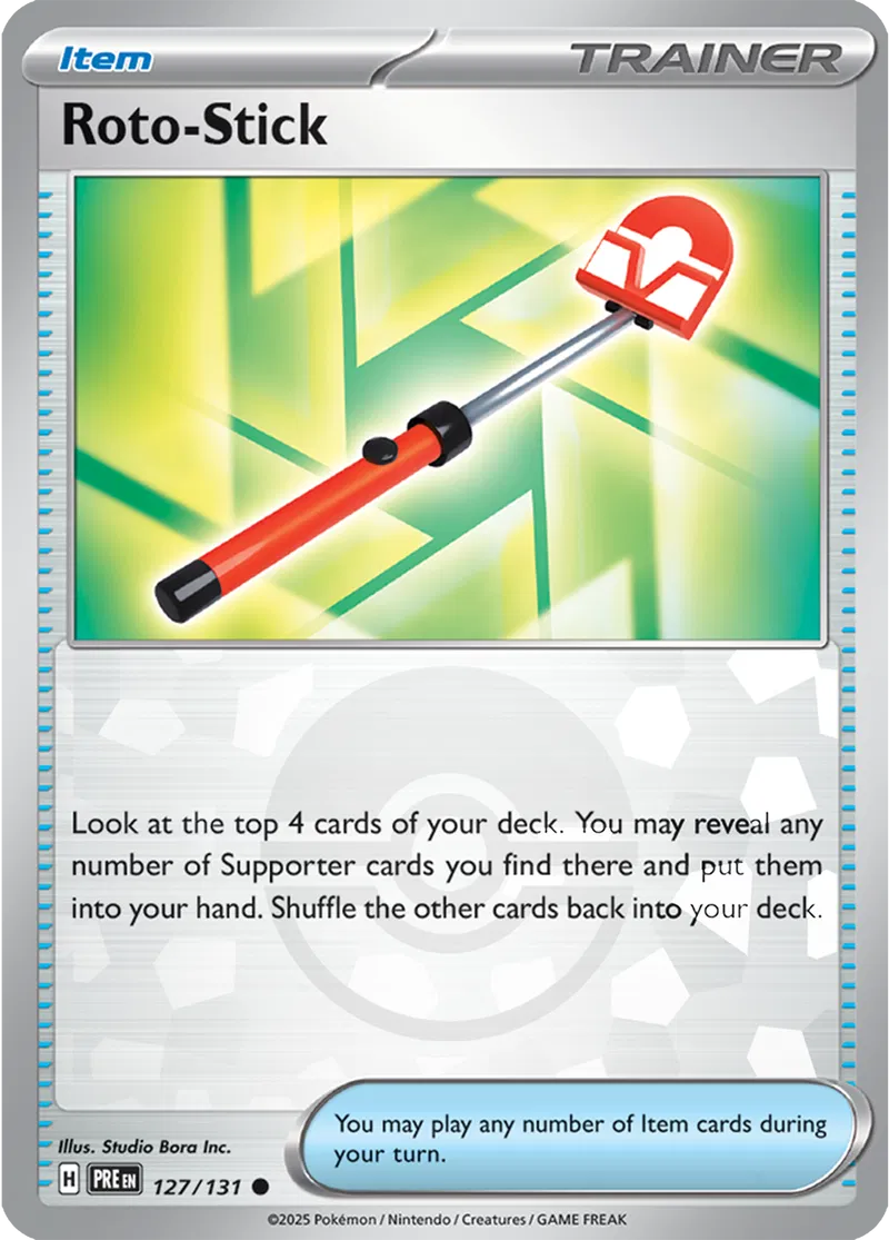 Roto-Stick Poke ball Holo